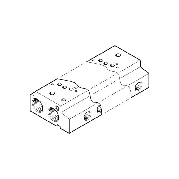 Festo Manifold Rail VABM-C7-12W-G18-2 VABM-C7-12W-G18-2 - main